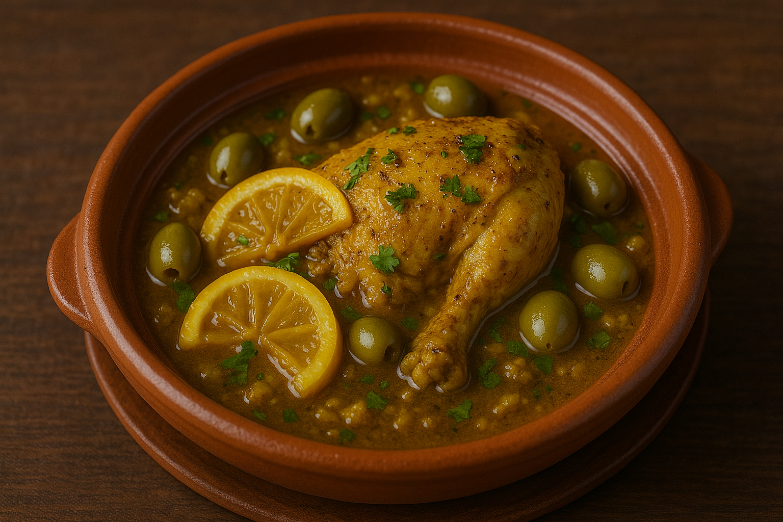 Tajine Poulet Citron